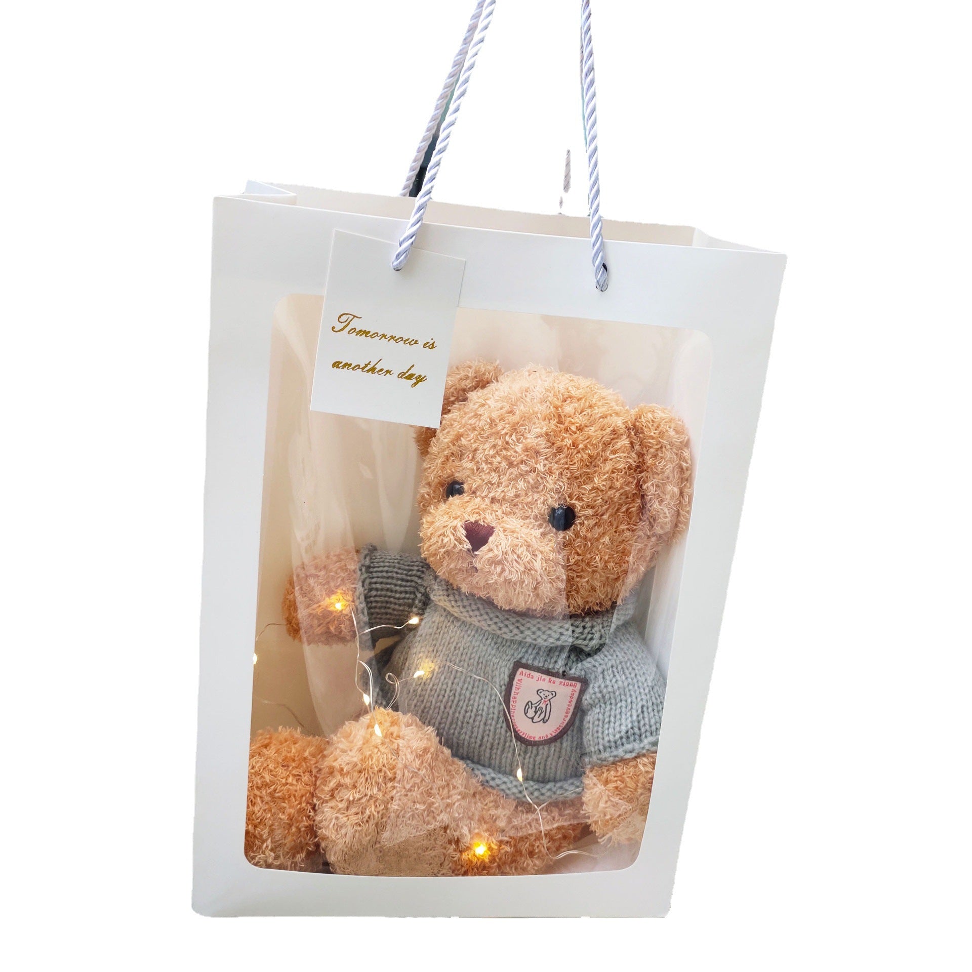 Teddy Bear Dolls Plush Toys Push Dolls Stuffed Toys Valentine's Day Birthday Gifts For Girls Logo Printing Available