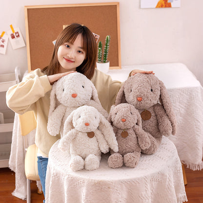 Bangbang Rabbit Doll Toy Cute Rabbit Bear Doll Floppy Ear Children's Girls Qixi Festival Gift