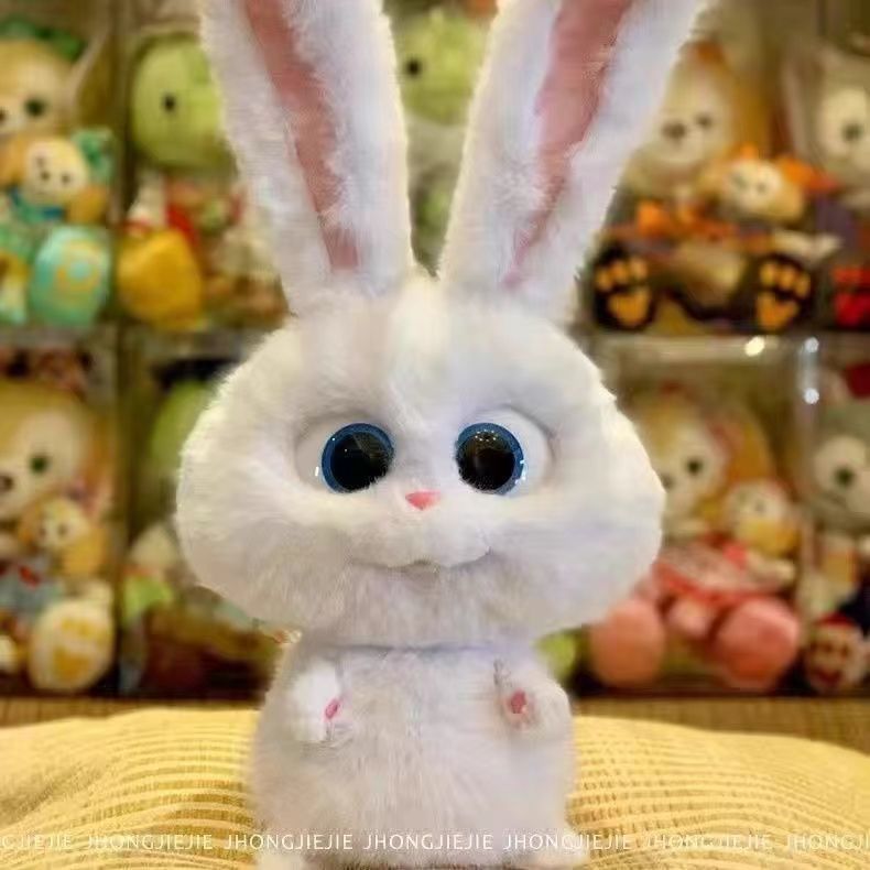 Cute Rabbit Boss Plush Toy Doll Doll Pet Big Secret Rabbit Birthday Gift For Girls Valentine's Day