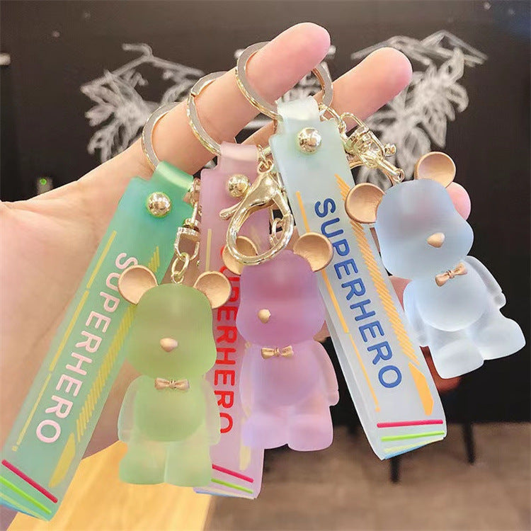 Office Culture Keychains Keychain Accessories - Cute Bear Design