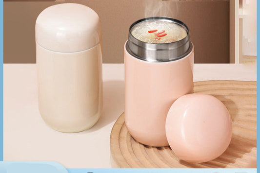 Thickened 316 Stainless Steel Thermos Cup Creative Pocket Bird's Nest Cup Vacuum Mini Braised Jar Capsule Cup Wholesale