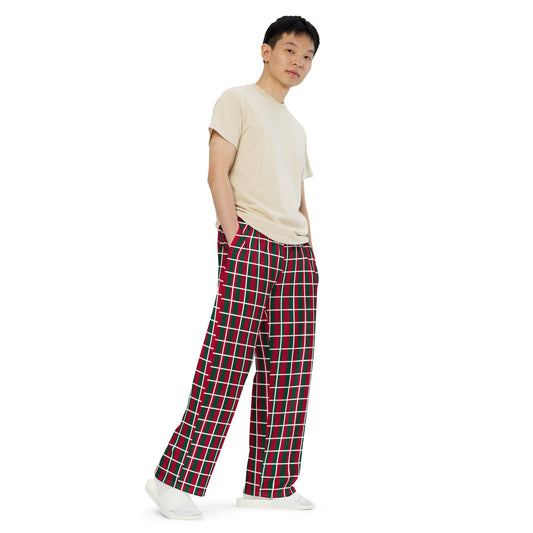 ZIPPX Christmas All-over print unisex wide-leg pants