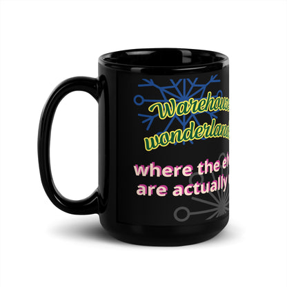 ZIPPX Mug Elf Black Glossy Mug