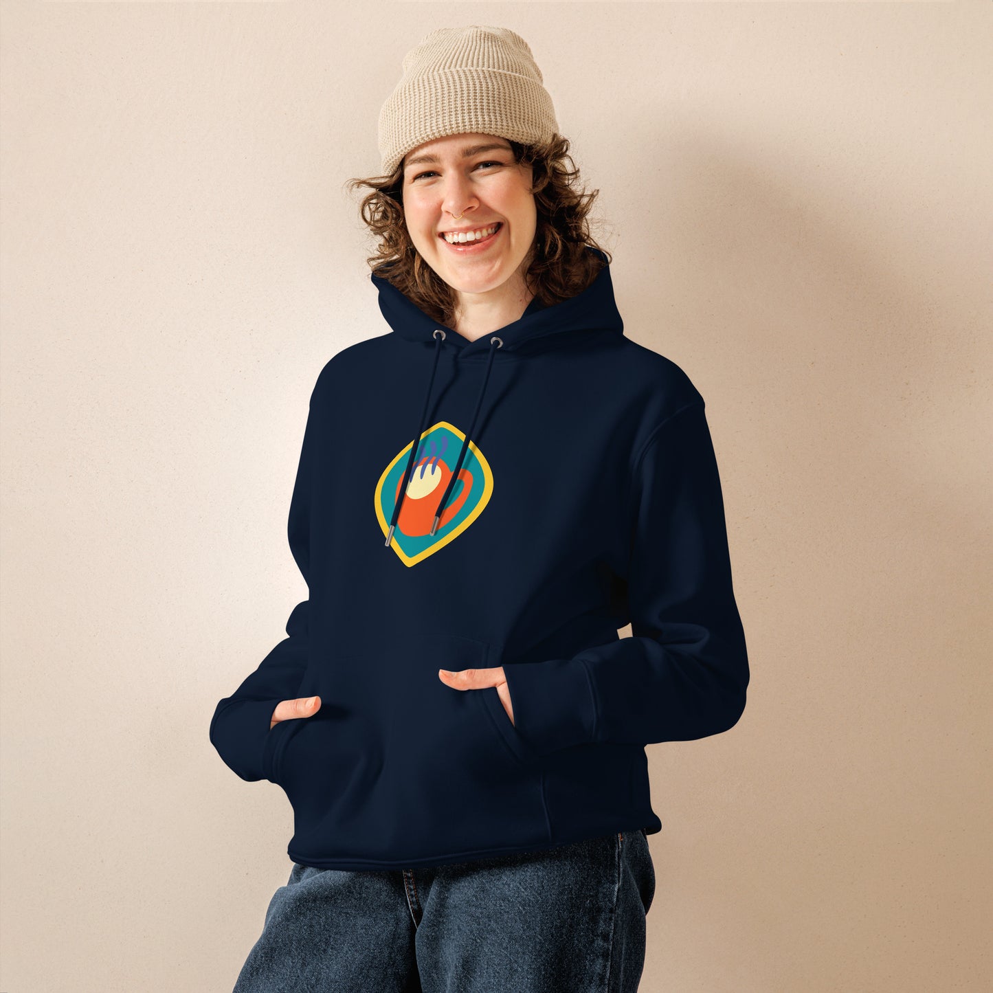 ZIPPX  Essential Eco Hoodie Front Print