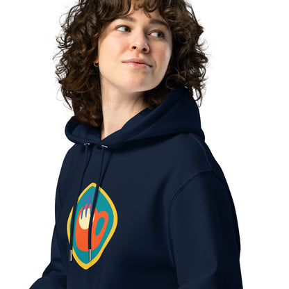 ZIPPX  Essential Eco Hoodie Front Print