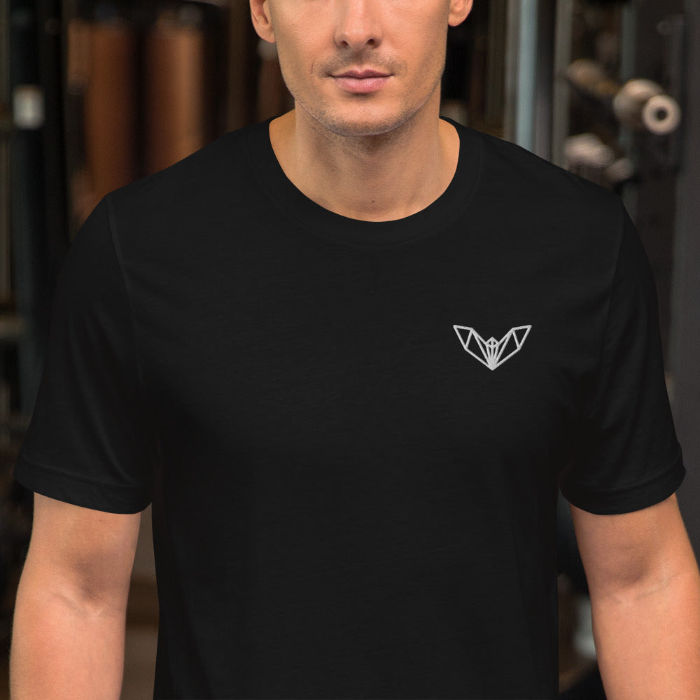 ZIPPX Midnight Bat Black Tee T-shirt