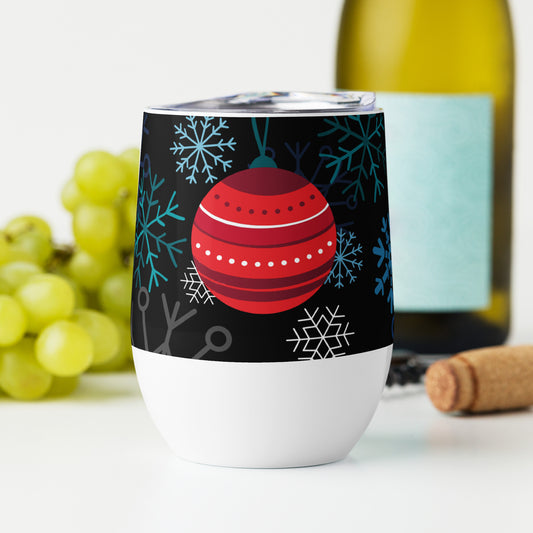 ZIPPX Christmas Wine tumbler