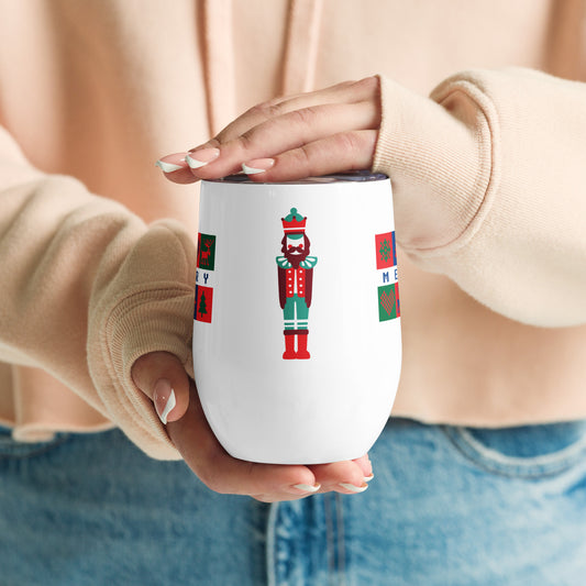 ZIPPX Christmas Wine tumbler