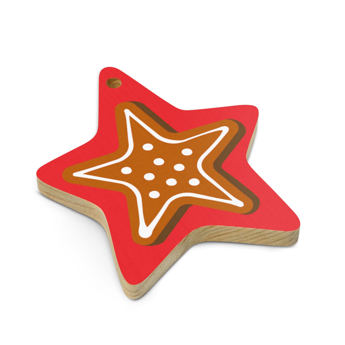 ZIPPX Christmas Wooden ornaments, magnet ornaments